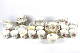 A quantity of assorted part bone china tea services.