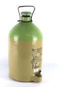 A 'Coates Somerset' stoneware cider flagon.