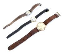 A gentleman's Smiths Empire wristwatch and two lady's watches.
