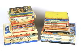 An assortment of vintage childrens books.