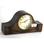 A Swiss made Fontainemelon eight day mantle clock.