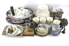 An assortment of ceramics and collectables.
