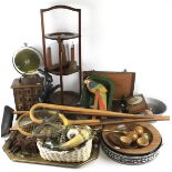 A large collection of vintage and modern assorted collectables.