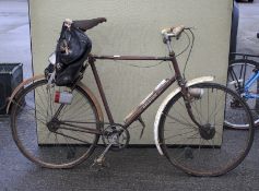 A vintage gentleman's Raleigh Lenton Sports bicycle with Reynolds '531' tubing.