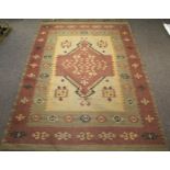 A large contemporary Persian style rug.