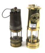 Two miners lamps.