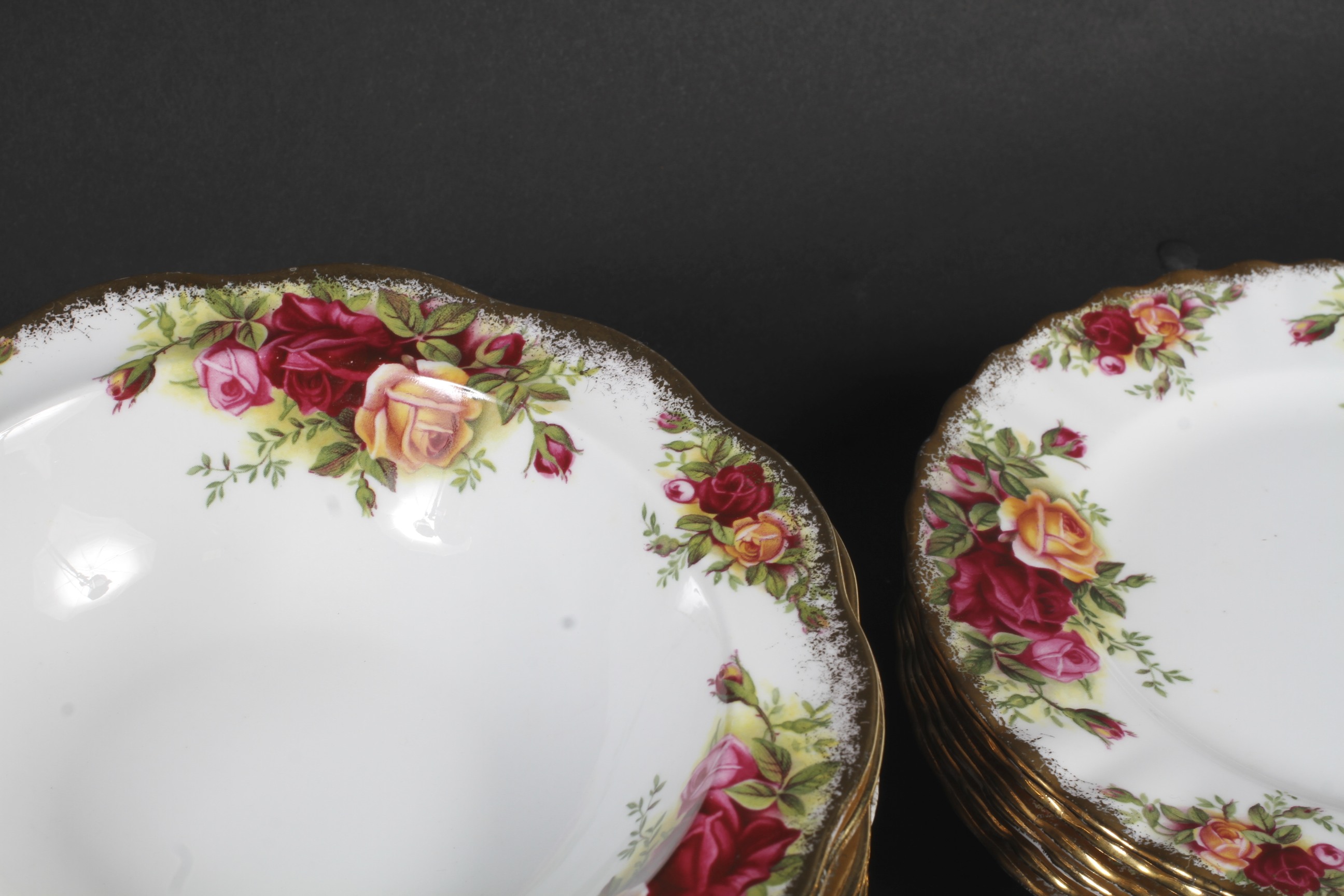 A Royal Albert six setting Country Roses pattern tea and dessert service. - Image 2 of 2