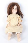 An Armand Marseille bisque headed dressed doll, early 20th century.