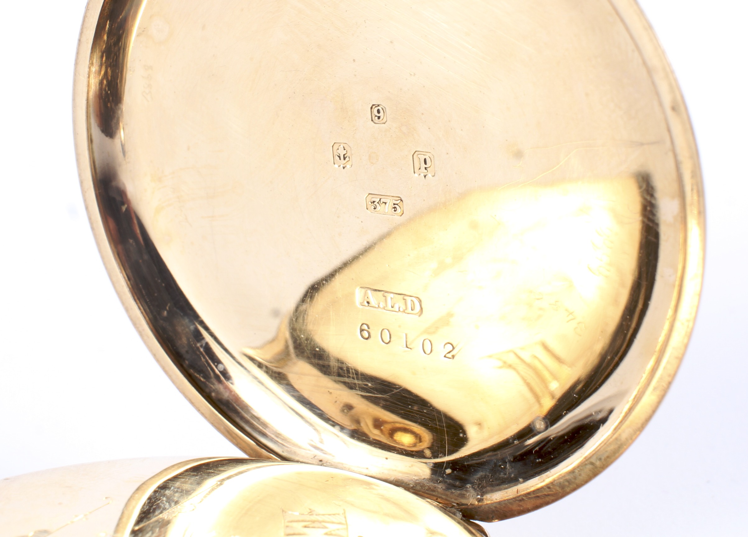 A 9ct gold open faced gentleman's Coventry Astral pocket watch. - Image 4 of 4