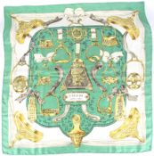 A Hermes 'Etriers' Silk Scarf.