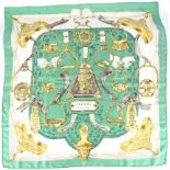 A Hermes 'Etriers' Silk Scarf.