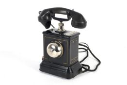 JYDSK TELEFON antique Danish desk telephone.
