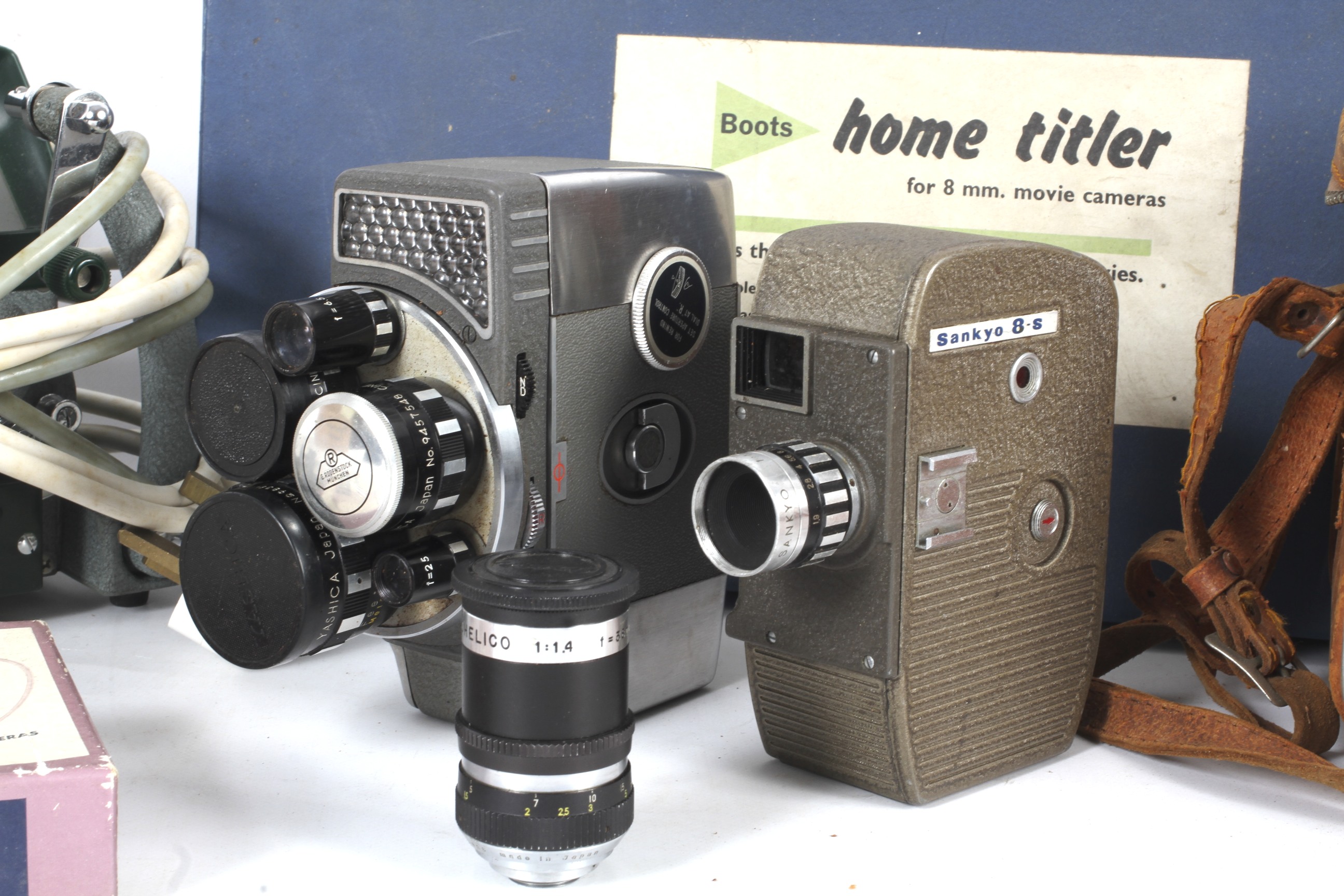 Two 8mm cine cameras and accessories. - Image 2 of 2