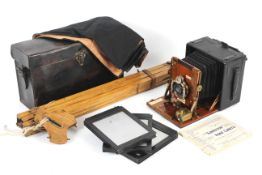 'The Sanderson Hand Camera' and accessories.