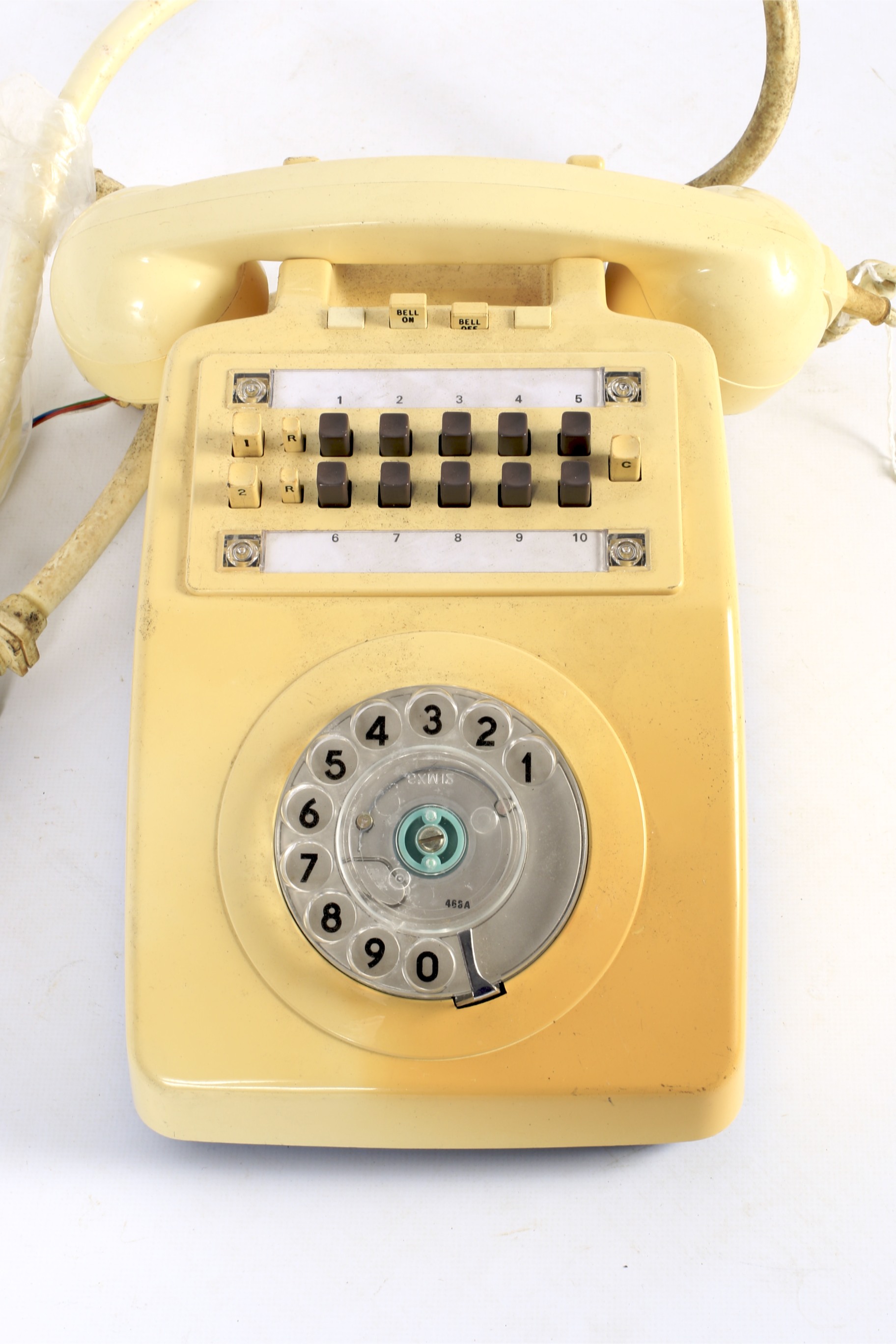 A vintage GPO Keymaster intercomm telephone 4/1F. - Image 2 of 2