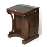 A 19th century mahogany Davenport desk.