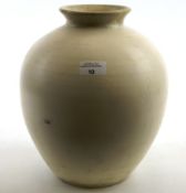 A Mid Century Soholm Bornholm Denmark large pottery vase.
