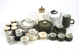 An assortment of contemporary part tea and dinner services.