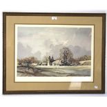 A Rowland Hilder (1905-1993), limited edition signed colour print.