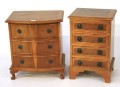 Two 20th century bedside cabinets.