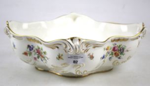 A Minton bowl in the 'Marlow' pattern.