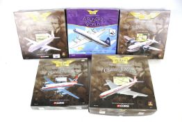 Five boxed Corgi 'Aviation Archive' diecast models.