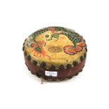 A vintage 1930s Chinese Canton two sided drum.