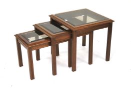 A 20th century nest of three tables.