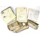 A large collection of 19th century and later documents.