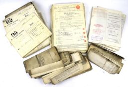 A large collection of 19th century and later documents.