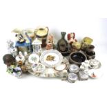 An assortment of ceramics.