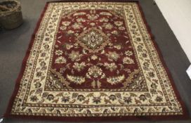 A large contemporary Persian style rug.