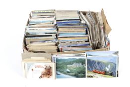 A comprehensive collection of postcards including world, continental and British.