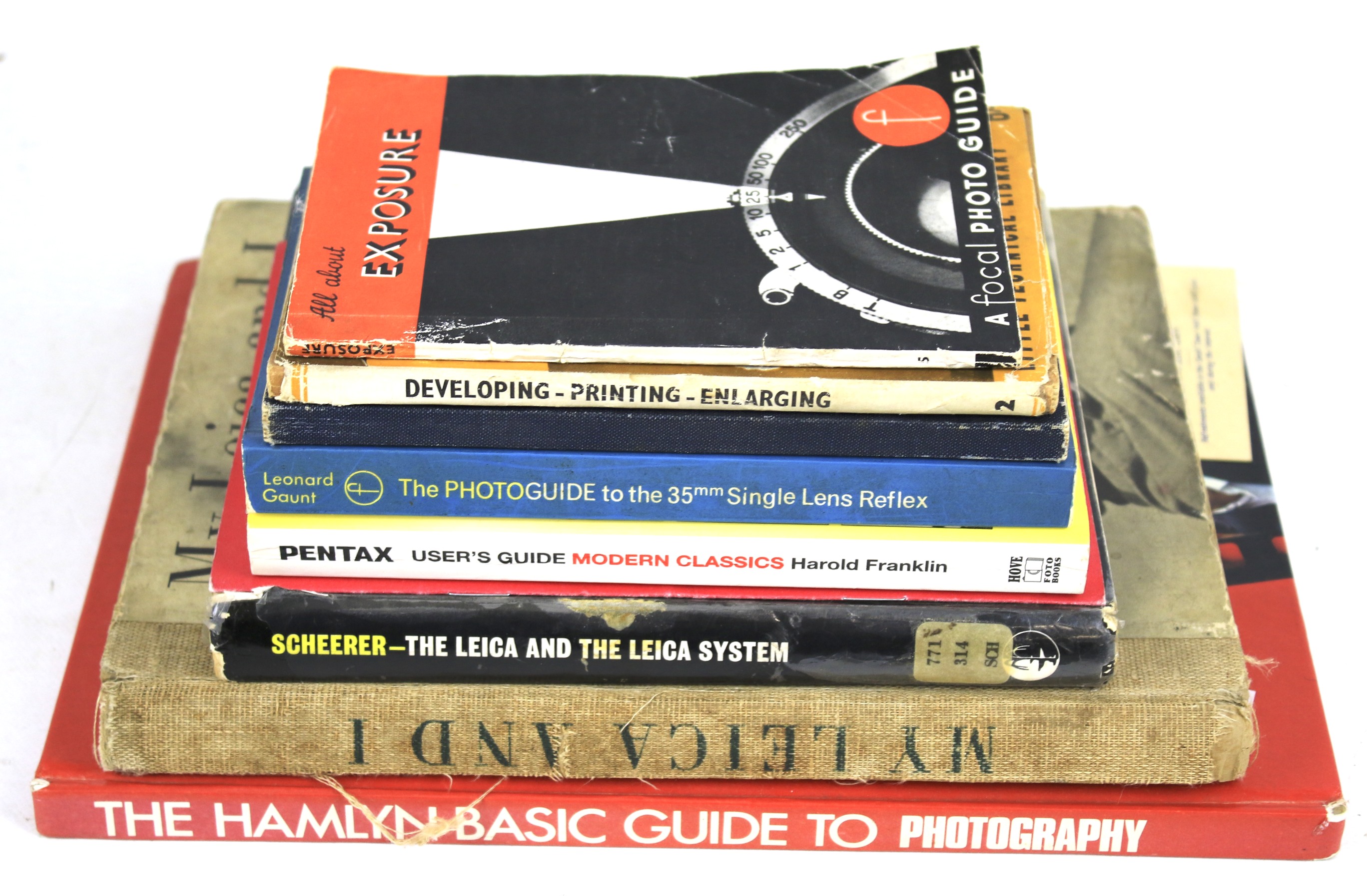 A small selection of photography books.