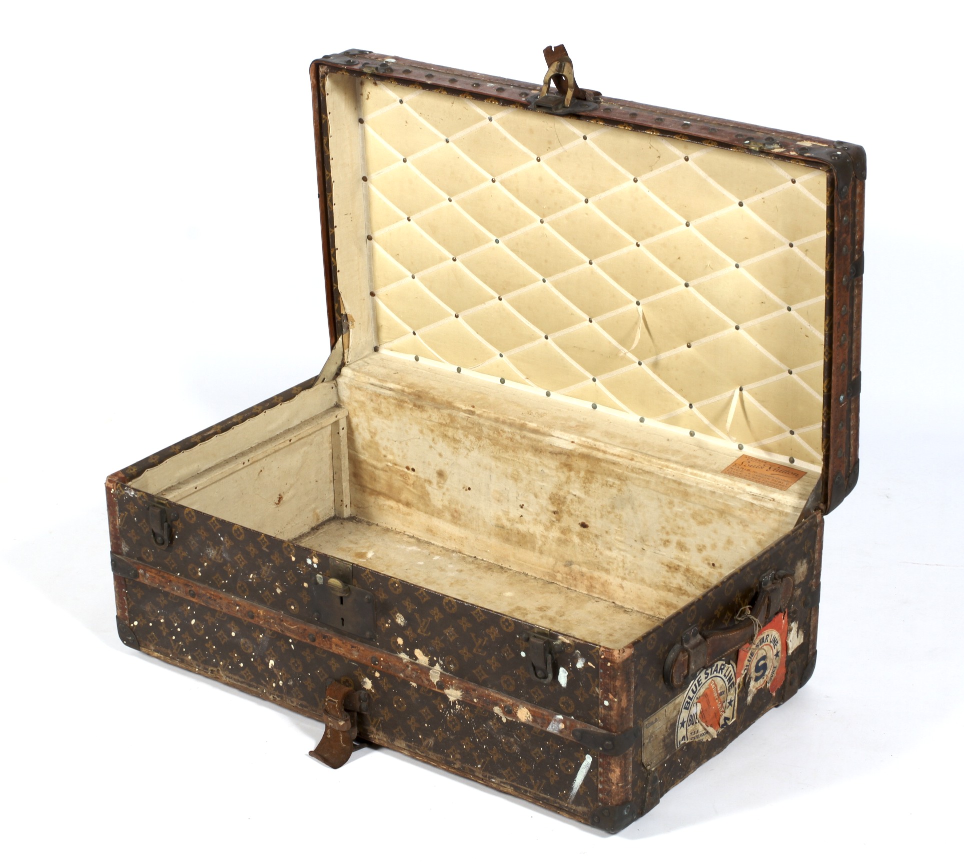 An early 20th century Louis Vuitton travelling trunk. - Image 6 of 26