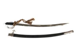 An early 20th century Indian-made ceremonial dress sword