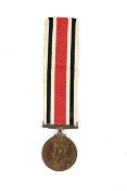 A King George V Special Constabulary Police medal, Thomas E Bagley.
