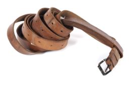 1940s military leather campaign equipment straps