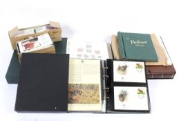 A quantity of GB booklets and world selection of stamps