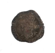 A Chales I shilling coin with mint mark Tun.