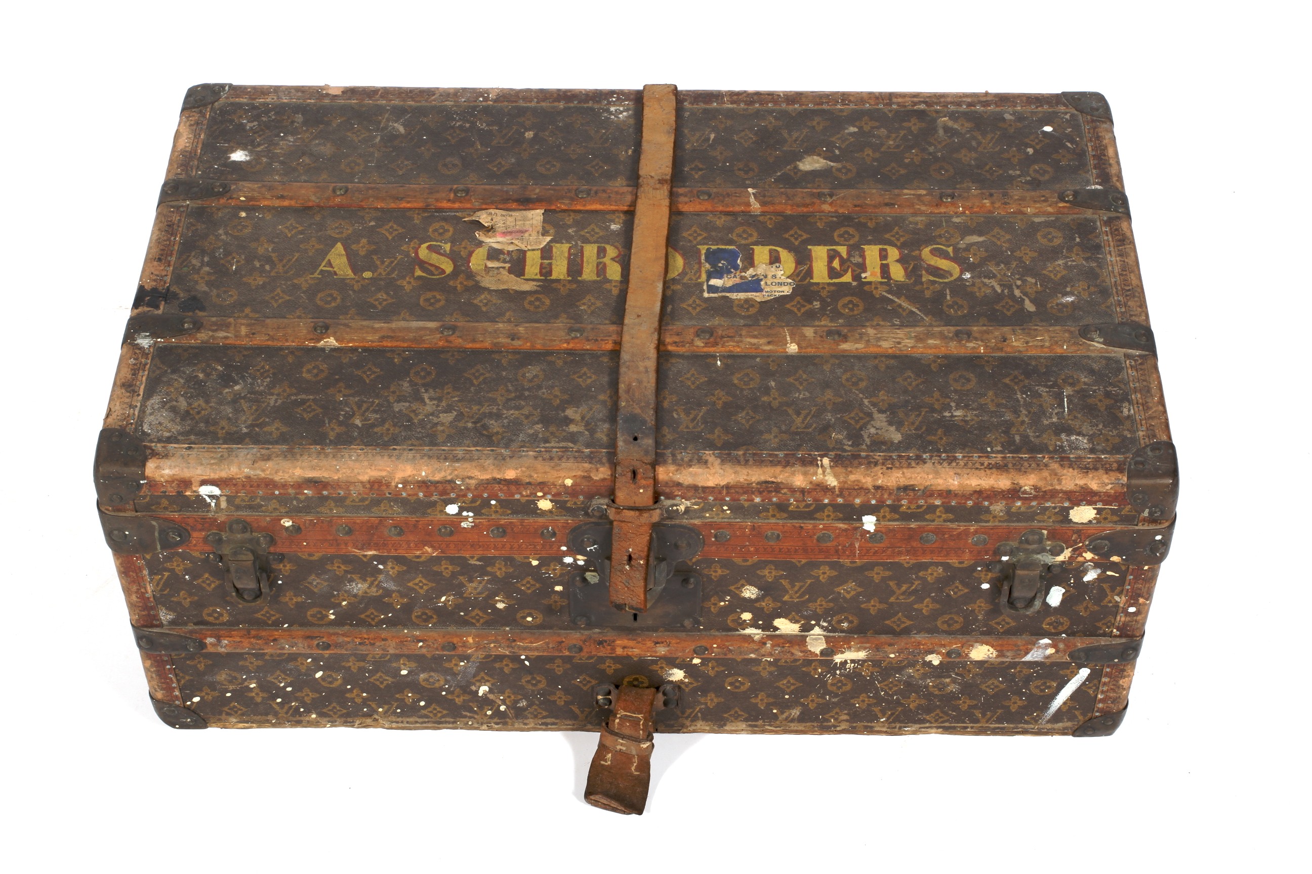 An early 20th century Louis Vuitton travelling trunk. - Image 2 of 26