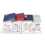 Six small albums of mainly George VI omnibus issue stamps Condition Report: This lot