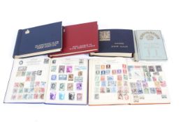 Six small albums of mainly George VI omnibus issue stamps Condition Report: This lot
