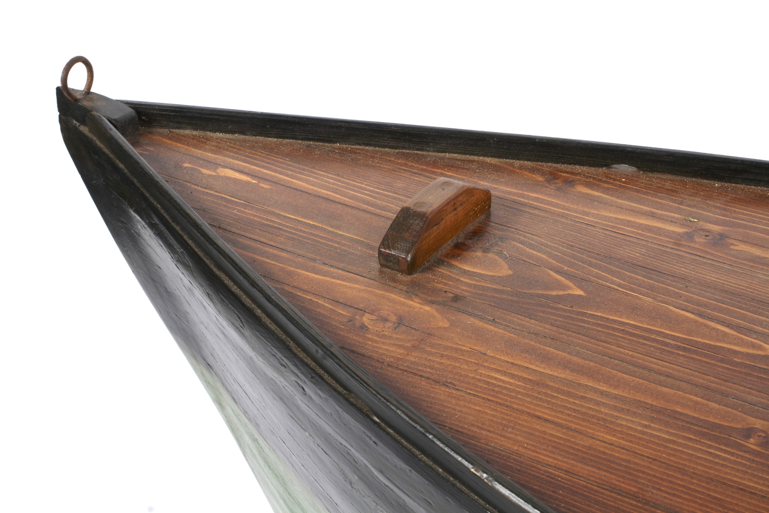 A large early 20th century pond yacht and stand. - Image 2 of 2