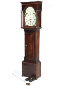 An early 19th century mahogany longcase clock by John Russell of Falkirk.