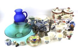 A large assortment ceramics, collectables and glassware.