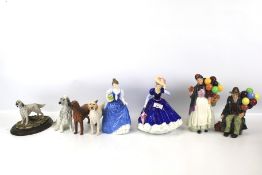 A collection of figurines.