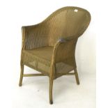 A Lloyd Loom chair.