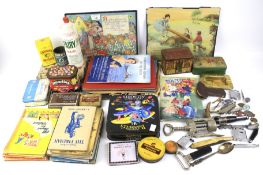 A group of assorted collectables.