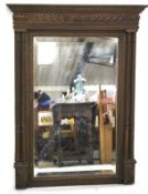 A late 19th/early 20th century Renaissance style wall mirror.
